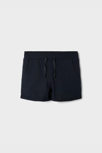 Shorts in felpa Bambina Blu