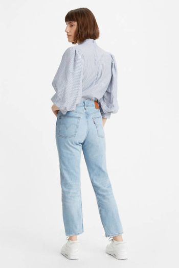 Jeans 501® Levi's® Crop L28 donna Azzurro