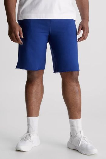 Men's cotton terry gym shorts