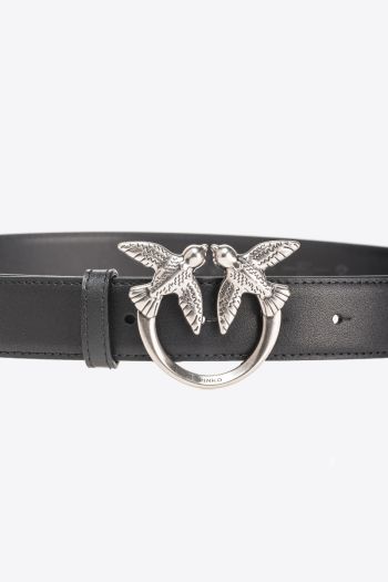Love Birds leather belt for women