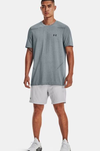 UA Seamless Grid Short Sleeve Jersey for Men