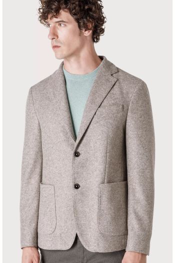 Classic men's knitted jacket