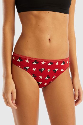 Mickey Mouse women's red briefs