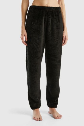 Women's fur pajama trousers