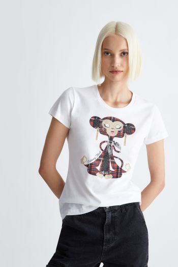 Women's Monkey print t-shirt
