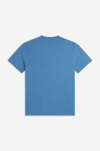 T-shirt da uomo in jersey uomo Azzurro