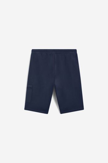 Men's cotton shorts with side pocket