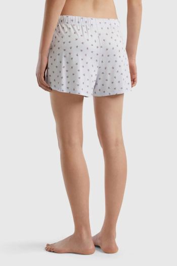 Women's sustainable viscose floral shorts