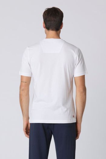 T-shirt Corso Grifo a manica corta uomo Bianco