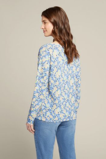 Women's floral sweater