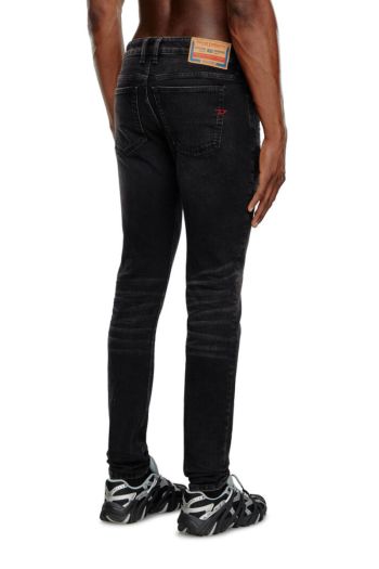 Jeans skinny uomo Nero