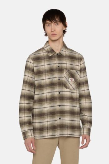 Camicia Forest Check uomo Verde