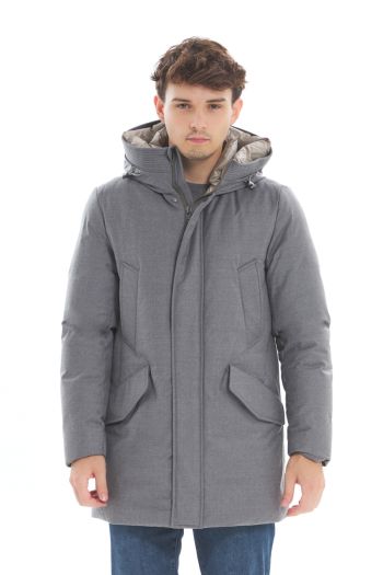 Parka Uomo Grigio